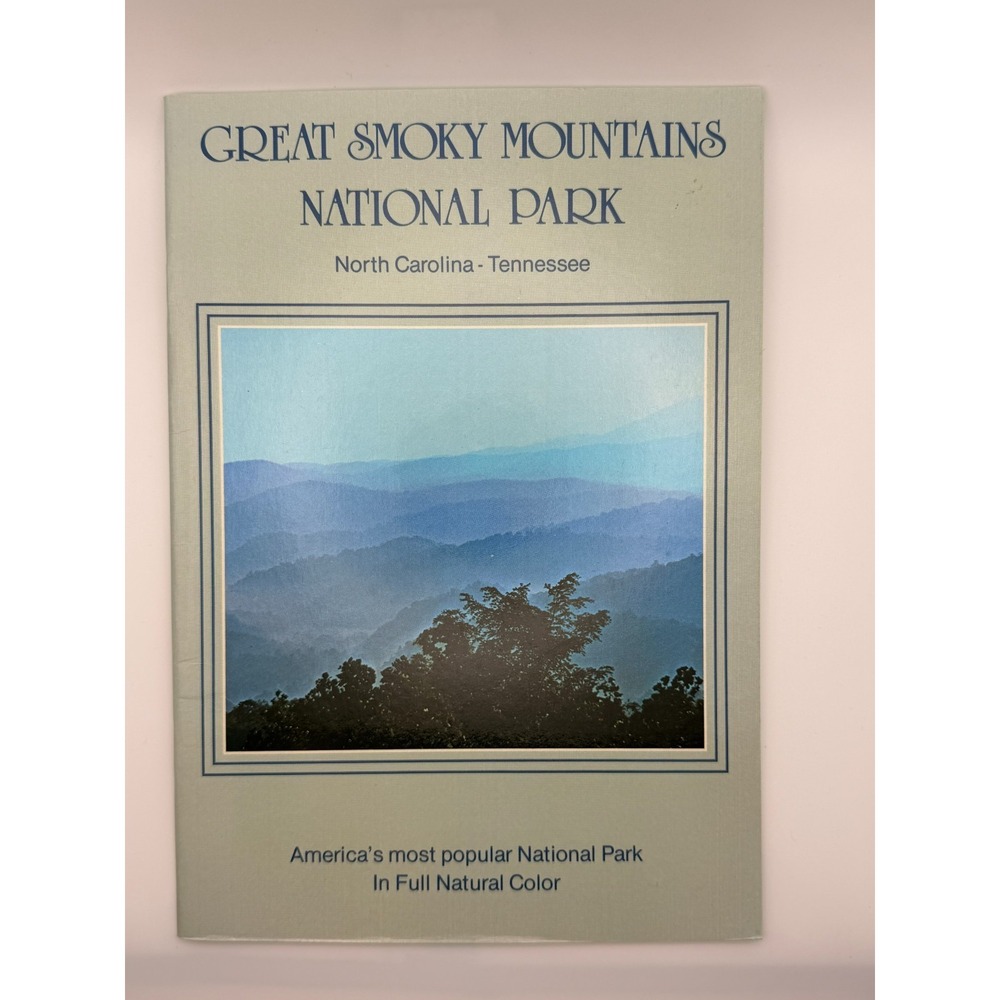 Great Smoky Mountains National Park Book North Carolina Tennessee Vintage Travel